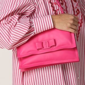Salvatore Ferragamo Viva Puffy Bow Bag NWOT